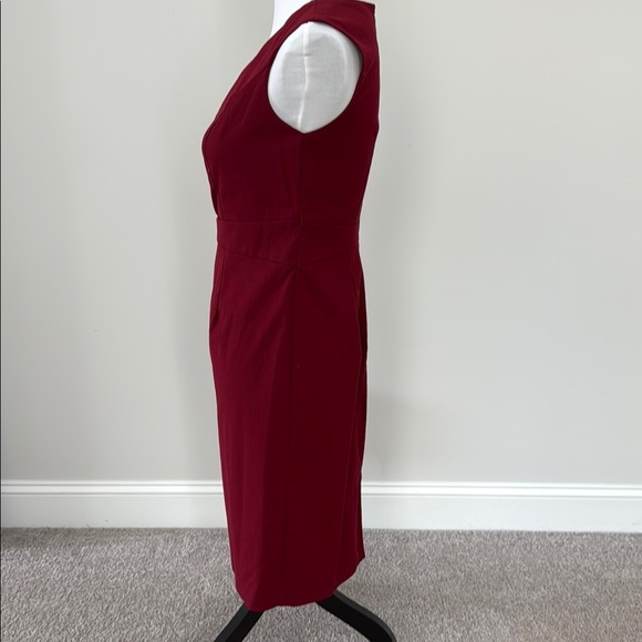 Mossimo Supply Co Red Vneck Midi Dress - Picture 4 of 6